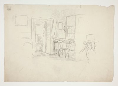 Studium wewnętrzne autorstwa Edwin Austin Abbey