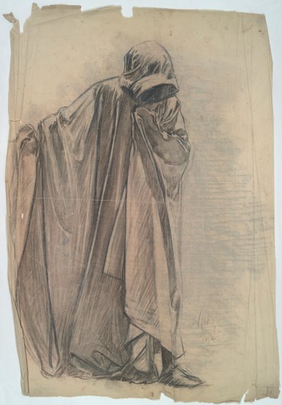 Józef z Arymatei, studium postaci dla autorstwa Edwin Austin Abbey