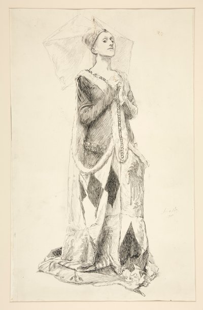 Lady Anne Nevill, od króla Ryszarda III autorstwa Edwin Austin Abbey
