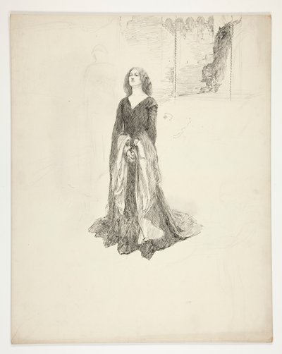 Dama z założonymi rękami, od króla Ryszarda II autorstwa Edwin Austin Abbey