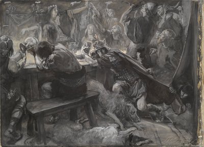 Makbet: autorstwa Edwin Austin Abbey