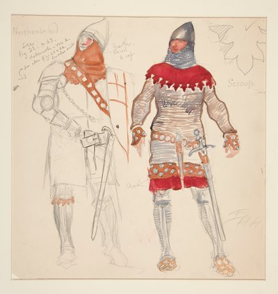 Northumberland Men, szkic kostiumu dla Henry