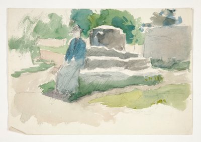 Szkic do autorstwa Edwin Austin Abbey