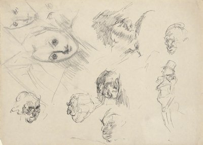Studia szefów autorstwa Edwin Austin Abbey