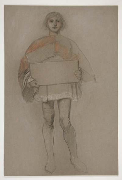 Uczyć się na autorstwa Edwin Austin Abbey
