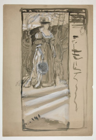 Uczyć się na autorstwa Edwin Austin Abbey