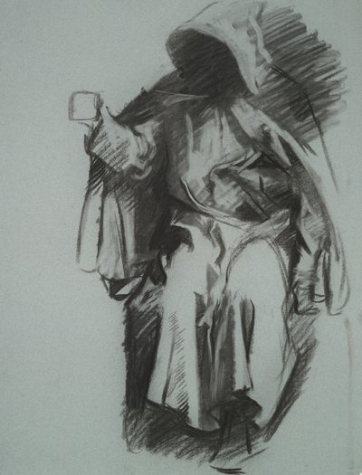 Uczyć się na autorstwa Edwin Austin Abbey