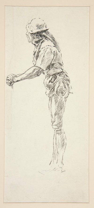 Ucz się dla nudy, od Love autorstwa Edwin Austin Abbey