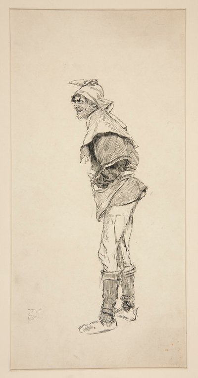 Studium dla króla Henryka IV (część I) autorstwa Edwin Austin Abbey