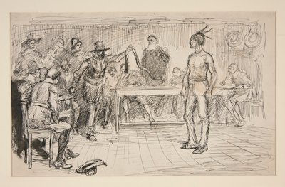 Studiuj dla Milesa Standisha autorstwa Edwin Austin Abbey