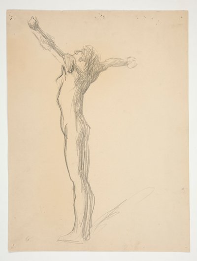 Studium dla liczby 6 rano dla autorstwa Edwin Austin Abbey