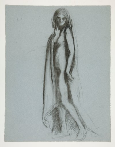 Studium dla liczby godzina 19 in autorstwa Edwin Austin Abbey