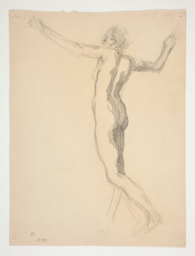 Studium dla liczby 8 rano dla autorstwa Edwin Austin Abbey