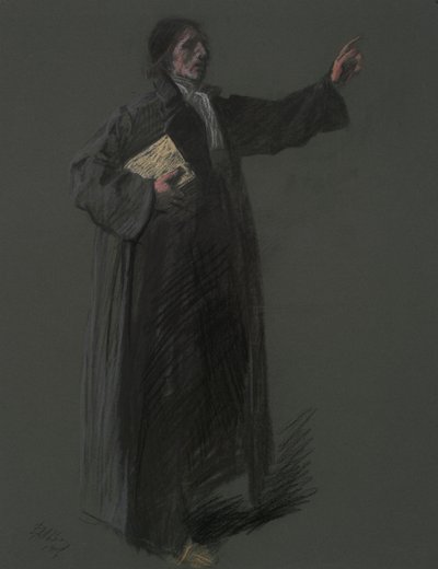 Studium do postaci Johanna Kelpiusa, in autorstwa Edwin Austin Abbey