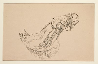 Studium anioła (na witraż? na sufit?) autorstwa Edwin Austin Abbey