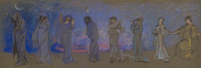 Godziny autorstwa Edwin Austin Abbey