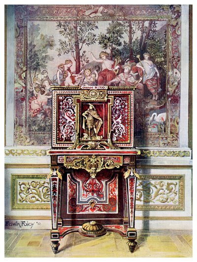 Pudełko na ślub Boulle, 1910. autorstwa Edwin Foley