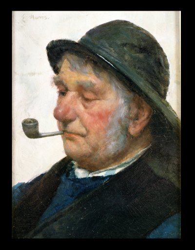 Cicha fajka autorstwa Edwin Harris