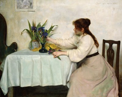 Układanie irysów autorstwa Edwin Harris