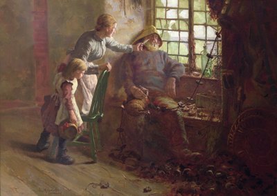 Odpoczynek autorstwa Edwin Harris