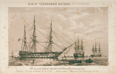 HMS "Princess Royal" (1853) autorstwa Edwin Hayes