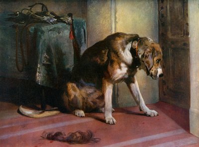 Napięcie, XIX wiek, 1912. autorstwa Edwin Landseer