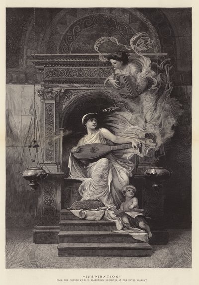 Inspiracja autorstwa Edwin Howland Blashfield