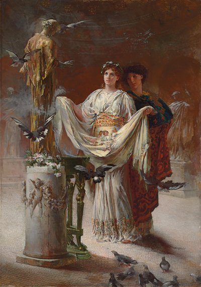 Lalki autorstwa Edwin Howland Blashfield