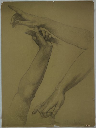 Trzy Studia Broni autorstwa Edwin Howland Blashfield