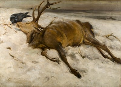 Jeleń Turlum autorstwa Edwin John Alexander