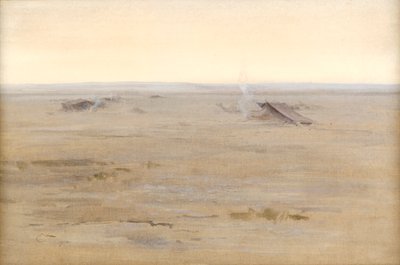 Obóz na pustyni, 1914 autorstwa Edwin John Alexander