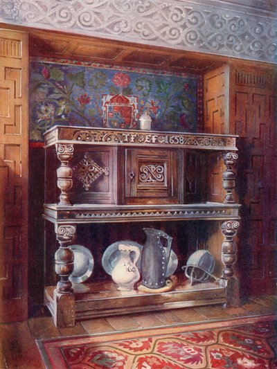 Bufet Kredens Dworski autorstwa Edwin John Foley