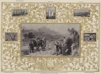 Jej Wysokość Królowa, Księżniczka Królewska i Książę Walii w Loch Laggan w Szkocji autorstwa Edwin Landseer