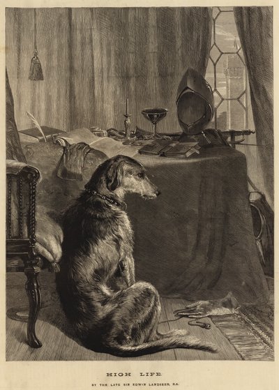 Życie na wysokim poziomie autorstwa Edwin Landseer
