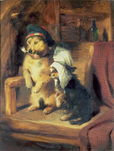 Małe Wózki, 1836 autorstwa Edwin Landseer