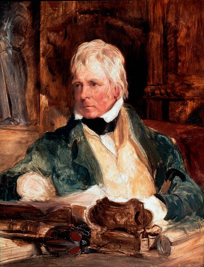 Portret Waltera Scotta (1771-1832), obraz szkockiego pisarza Edwina Henry