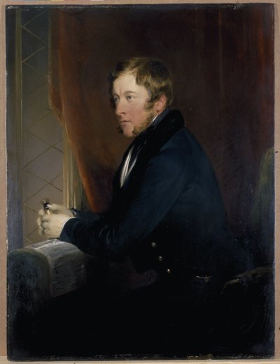 Portret Williama Spencera Cavendisha, 6. księcia Devonshire autorstwa Edwin Landseer