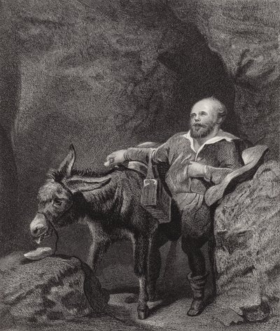 Sancho Pansa autorstwa Edwin Landseer