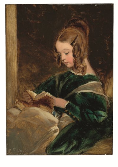 Studium Rachel (Lady Rachel Russell) autorstwa Edwin Landseer