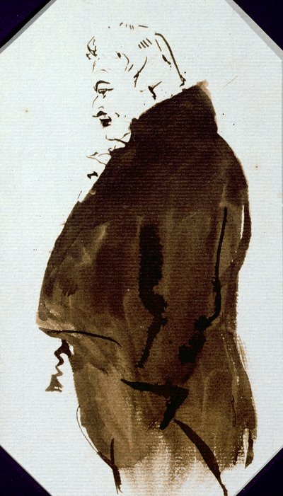 Sydney Smith (1771-1845) c.1821 (ołówek i wc na papierze) autorstwa Edwin Landseer