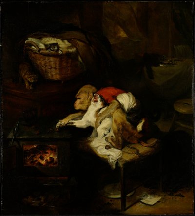 Kocia łapa, ok. 1824 (studium patrz 488149) autorstwa Edwin Landseer