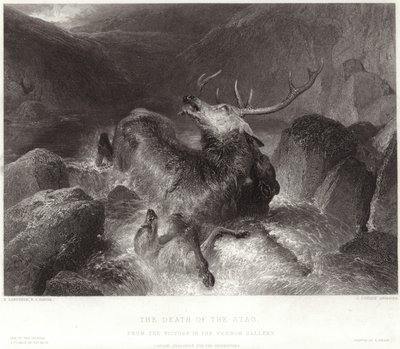 Śmierć Jelenia autorstwa Edwin Landseer