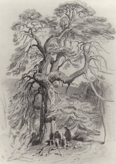 Pod starą jodłą autorstwa Edwin Landseer