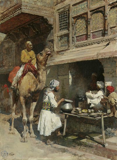 Sklep metalowy autorstwa Edwin Lord Weeks