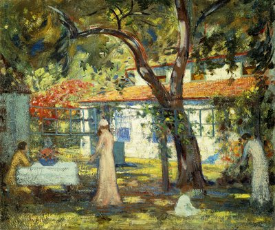 W ogrodzie autorstwa Edwin Murray Mackay