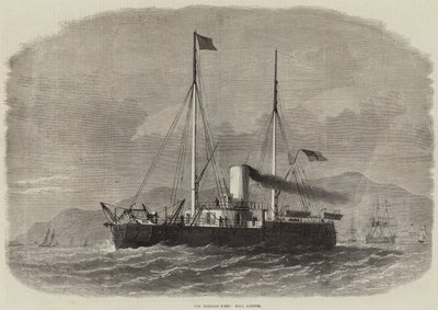 Nasza flota żelaznych okrętów, HMS Hotspur autorstwa Edwin Weedon