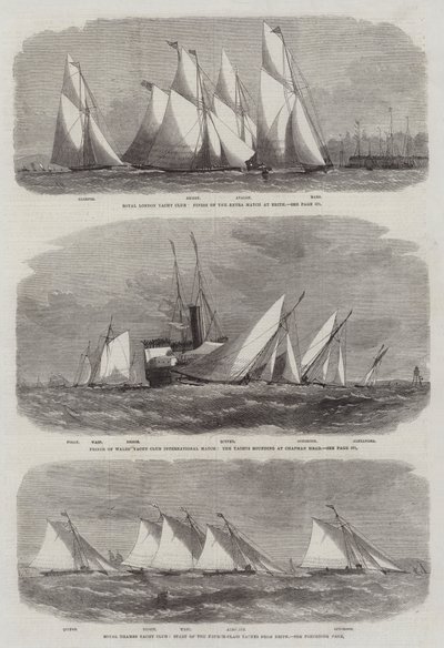 Royal Thames Yacht Club autorstwa Edwin Weedon