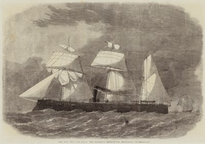 Nowa żelazna flota, przedsiębiorstwo Sloop of War Jej Królewskiej Mości autorstwa Edwin Weedon