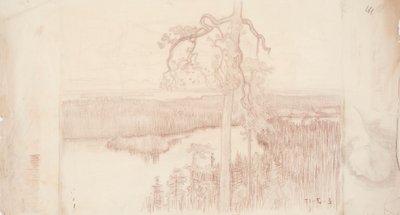Krajobraz jeziorny autorstwa Eero Järnefelt