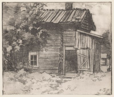 Stary domek autorstwa Eero Järnefelt